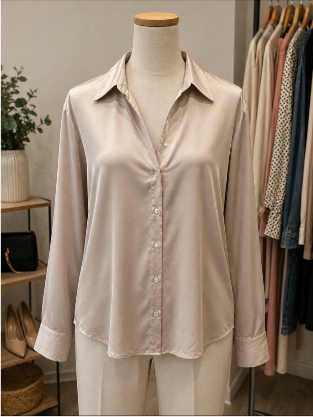 Satin Like Top
